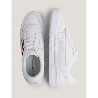 3. Tommy Hilfiger Court Cupsole Retro Lth Stripes M FM0FM04828YBS Schuhe