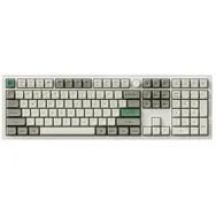 Keychron Q6 HE Gaming-Tastatur USB + RF Wireless + Bluetooth QWERTZ Dunkelgrün, Weiß