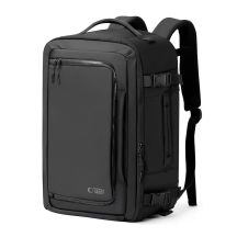 Tech-Protect Defender S50 Rucksack für Ryanair & Wizzar, 20 l Laptop, Schwarz