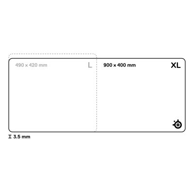 4. SteelSeries QcK Performance Speed XL Mauspad