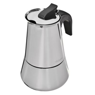 6. MAESTRO MR-1660-2 Kaffeemaschine aus Stahl