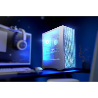 6. LOGIC DART PRO ARGB MIDI USB Typ-C Gehäuse Weiß