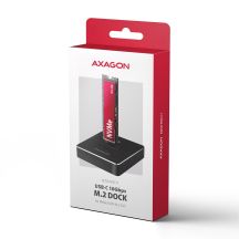 Axagon ADSA-M2C11 Festplatten-Dockingstation USB 3.2 Gen 2 (3.1 Gen 2) Typ-C Schwarz