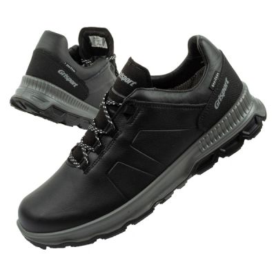 Grisport Herren-Trekkingschuhe Nero Avon SPO-TEX Leder schwarz