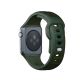 12. 3mk Silikon- Watch für Apple Watch 42 / 44 / 45 / 49 mm – Grün