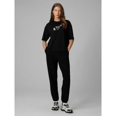 3. Damen-T-Shirt mit Aufdruck, regulär, Größe 4F 4FRSS26TTSHF3704-20S