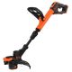 Fadentrimmer, 28 cm, 18 V, Black+Decker