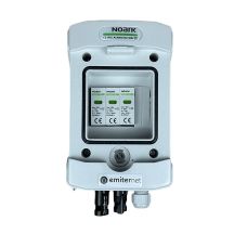 Hermetische IP65 EMITER DC-Anschlussverteileranlage mit Noark 1000V Typ 2 DC-Überspannungsableiter, 1x PV-String, 1x MPPT