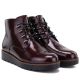 4. Damen-Keilstiefeletten aus Lackleder in Burgunderrot von Potocki (Z25-JE19360)