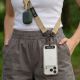7. Tech-Protect C9S Umhängetasche mit Seil für Handys – Beige