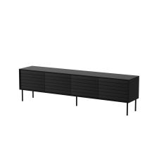 4D CORTINA TV-Schrank 200x40x55 schwarz