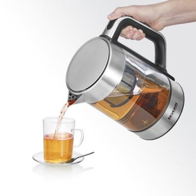 15. Severin WK 3422 Wasserkocher 1,7 l 3000 W Edelstahl