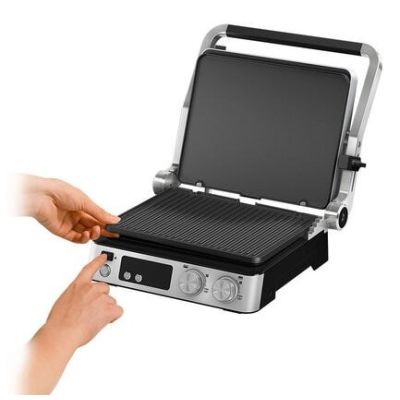 2. BRAUN MultiGrill 7 Kontaktgrill CG 7044 mit Grill-, Brat- und Waffelplatten