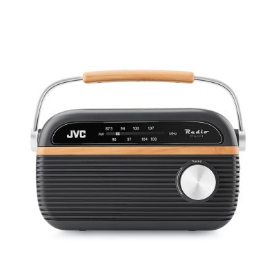 JVC Tragbares Radio RA-E215G Grau