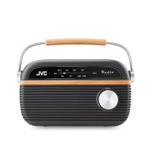JVC Tragbares Radio RA-E215G Grau