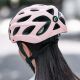 9. Rockbros Fahrradhelm mit Visier, abnehmbare UV-Brille, abnehmbares Visier, Unisex – Rosa
