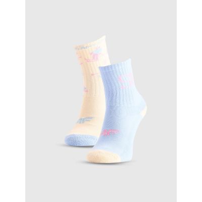 Mädchen-Freizeitsocken (2er-Pack) 4F 4FJRAW25USOCF600-90S