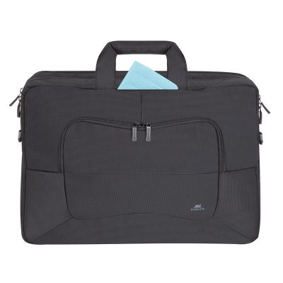21. RIVACASE LAPTOP-TASCHE 17,3" TEGEL, SCHWARZ, WASSERABWEISENDES MATERIAL, FÄCHER FÜR TABLET 10,1", SMARTPHONE, DOKUMENTE UND ZUBEHÖR