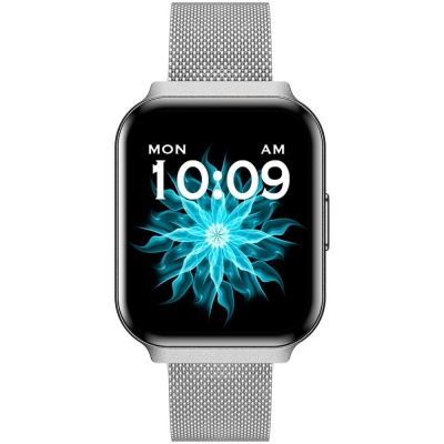 6. Smartwatch Gravity Silbernes Armband + Armband GT44-4