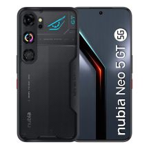 ZTE Nubia NBNEO5GTGBLK Smartphone, 17,3 cm (6,8 Zoll), Hybrid-Dual-SIM, Android 16.0, 5G, USB Typ-C, 12 GB RAM, 256 GB interner Speicher, 6210 mAh Akku, Schwarz
