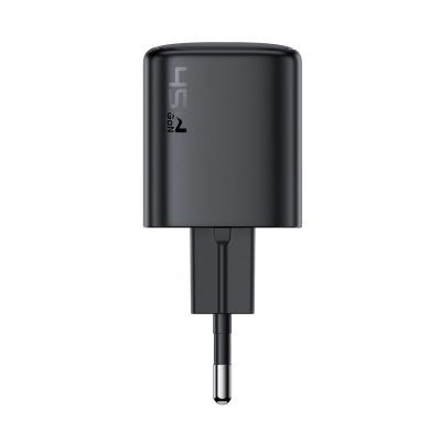 4. Acefast A119 GaN PD 45W USB-C Wandladegerät - Schwarz