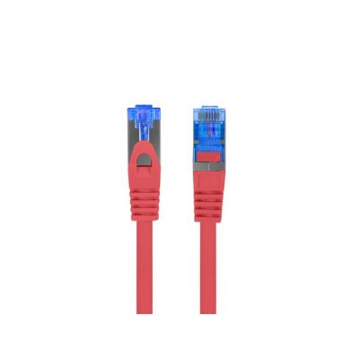 2. LANBERG PATCHCORD S/FTP CAT.6A 0,5M ROT LSZH CCA (FLUKE PASSED) PCF6A-10CC-0050-R