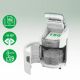 4. Leitz IQ Optimax AutoFeed 150 Aktenvernichter, P4, 150 Blatt, 15 l Behälter