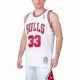 Mitchell & Ness Chicago Bulls NBA Home Swingman Trikot Bulls 97-98 Scottie Pippen M SMJYAC18054-CBUWHIT97SPI