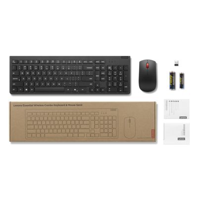 5. Lenovo TAS+Maus kabellos – Essential Combo Tastatur + Maus G2