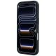 5. BMW Kevlar Metal Logo MagSafe Hülle für iPhone 18 Pro / 17 Pro – graphitfarben