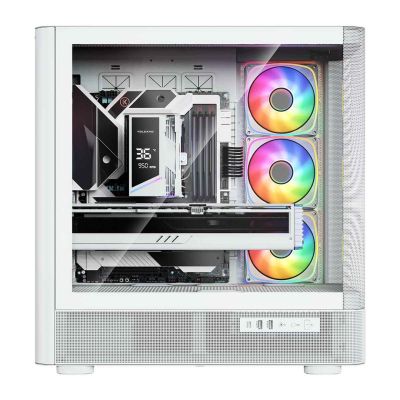 11. MODECOM VOLCANO AQ 500 ARGB MIDI-HÜLLE WEISS