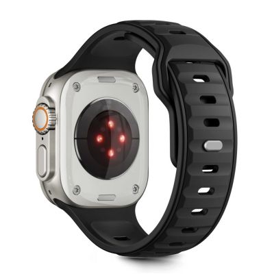 2. Tech-Protect IconBand Line Armband für Apple Watch 44 / 45 / 46 / 49 mm - Schwarz