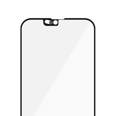 6. PanzerGlass E2E Mikrofrakturiertes gehärtetes Glas für iPhone 13 Mini CamSlider Hüllenkompatibel, antibakteriell – Schwarz