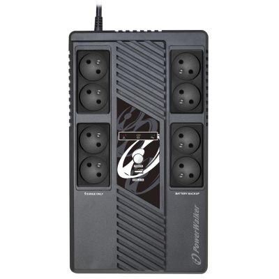 3. PowerWalker VI 800 MS FR Line-Interactive-Technologie 800 VA 480 W 8 x Netzsteckdosen