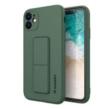 Wozinsky Kickstand Case Silikonhülle mit Ständer Samsung Galaxy A72 4G dunkelgrün