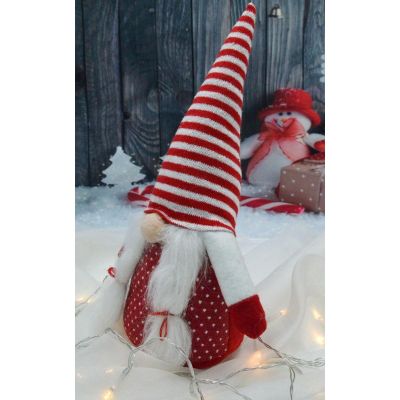 24. Dekorativer Wichtel Candy Girl 35 cm