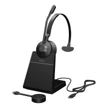 Jabra Engage 55 SE Headset Kabelloses Kopfbügel-Headset Büro/Callcenter Schwarz