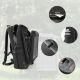 5. Rockbros H51 Fahrradrucksack mit Solarpanel – Schwarz
