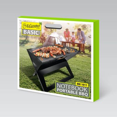 3. Faltbarer Koffergrill 45x30x35 cm MAESTRO MR-101