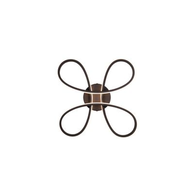 LED-Deckenleuchte FLY 40 cm 3000 K Mattschwarz