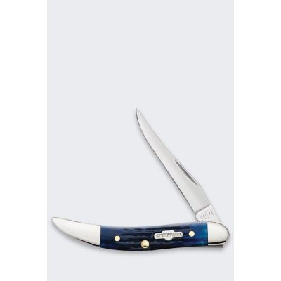 Case Rogers Small Texas Toothpick Blu Messer