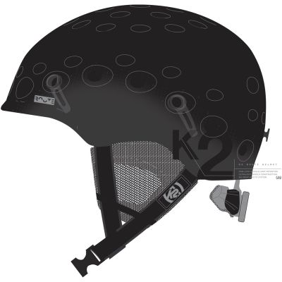 K2 ROUTE Herrenhelm schwarz 51-55