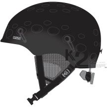 K2 ROUTE Herrenhelm schwarz 51-55