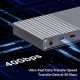 3. Unitek Triple USB4 40Gb/s Dockingstation, 120W Netzteil