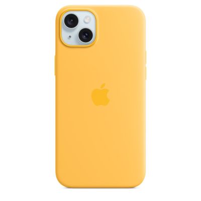 2. Apple Silikonhülle mit MagSafe Sunshine, für iPhone 15 Plus, MWNF3ZM/A