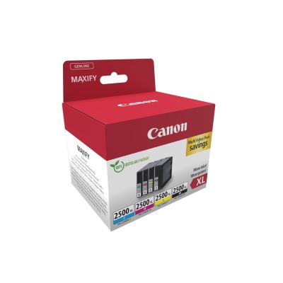 2. Canon PGI-2500XL Tinte 4x C/M/Y/BK High Multi Pack