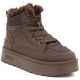 Braune Big Star Plateau-Schneestiefel für Damen UU274168