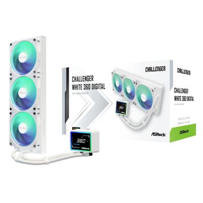 36. ASRock Challenger White 360 Digitalkühler