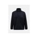 Peak Performance M Fleece Snap T-Neck Sweatshirt schwarz