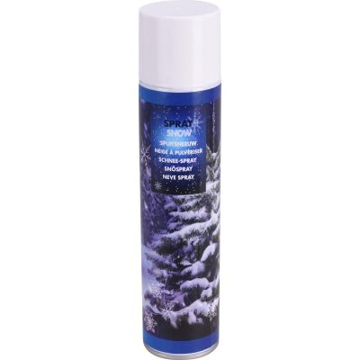 11. Künstliches Schneespray zur Dekoration von Weihnachtsbaum und Fenster, 300 ml